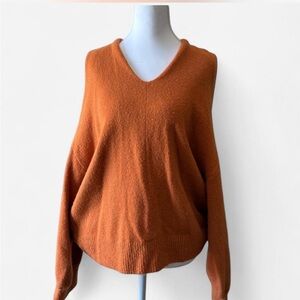Women's Orange Sweater
